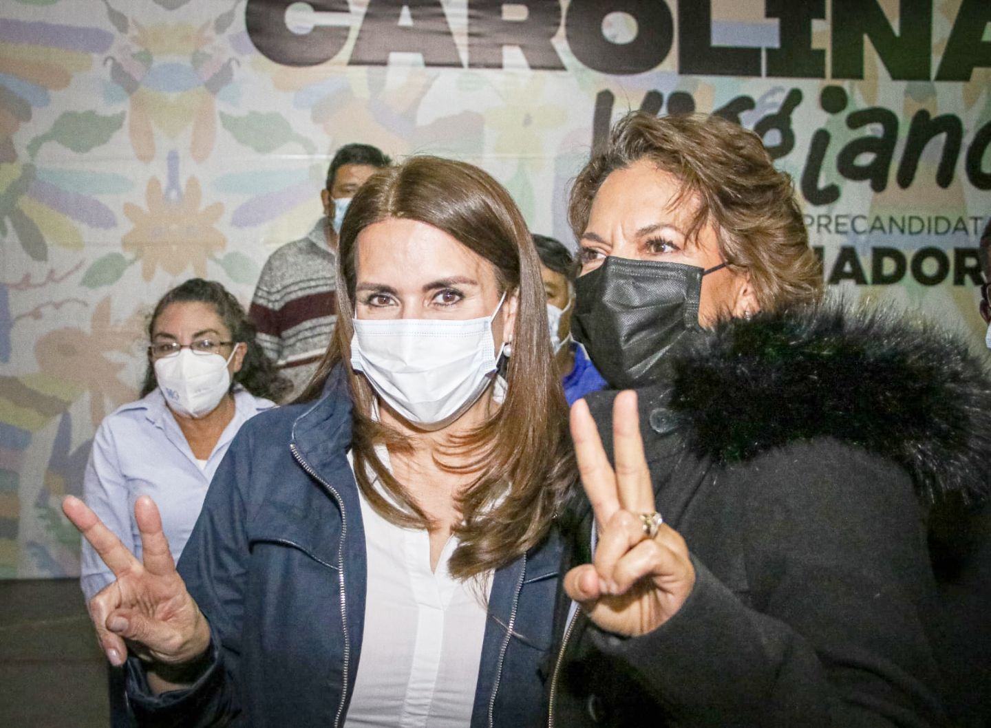 Carolina Viggiano se reunió con militantes y simpatizantes panistas de Tizayuca