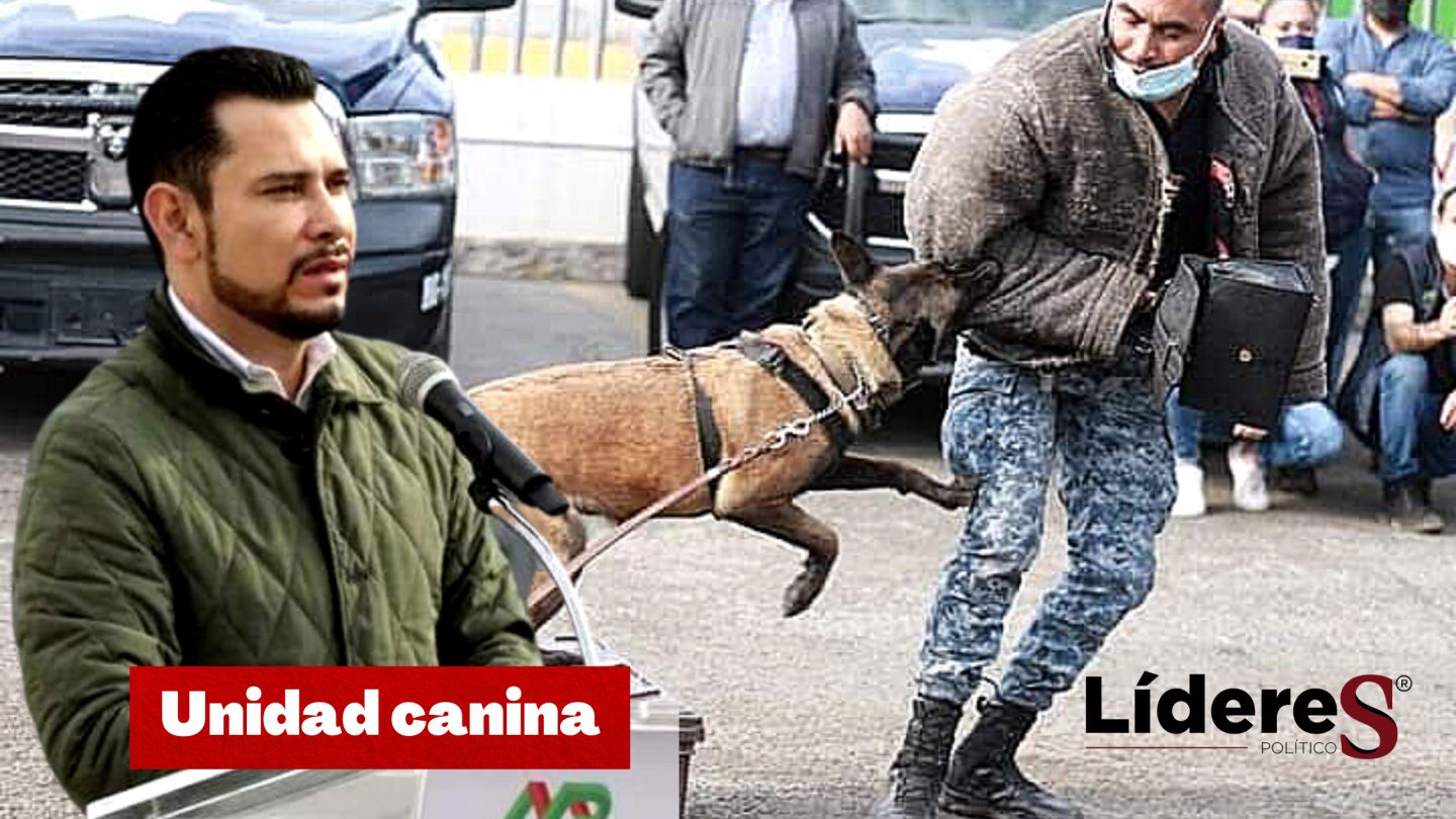 Fortalecen seguridad pública en Mineral de la Reforma con unidad canina