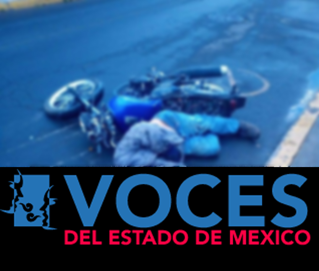 Matan a motociclista   un automóvil en la Conchita Texcoco 
