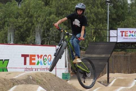 Inauguran Bike  Park en el deportivo "Elena Poniatowska" en Texcoco 