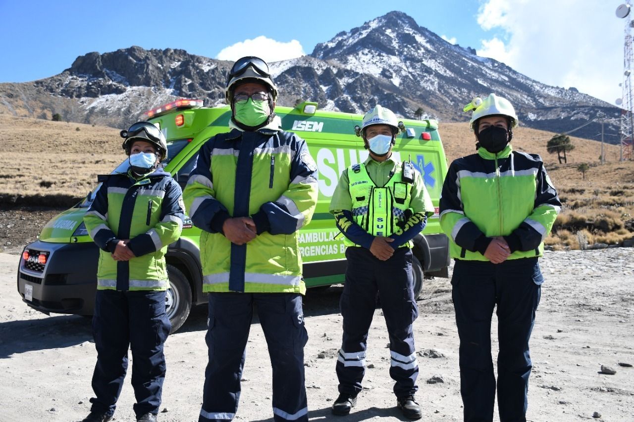 #MANTIENE SUEM ACTIVO EL OPERATIVO DE #INVIERNO EN EL NEVADO DE #TOLUCA
