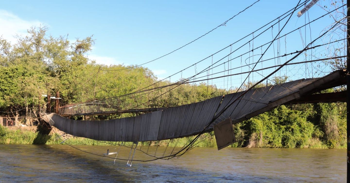Gobierno de El Fuerte inicia reparación del puente de acceso al Venadario