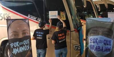 No abordarán Autobuses en el Edoméx si el pasajero no porta cubrebocas 