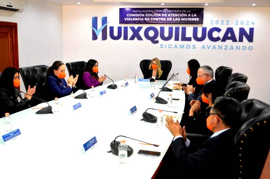 El GEM instala la comisión idílica de atención a la violencia en contra de las mujeres en Huixquilucan