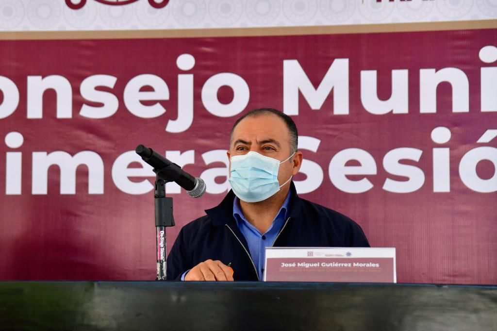 Miguel Gutiérrez instala el Consejo Municipal de Seguridad Pública
