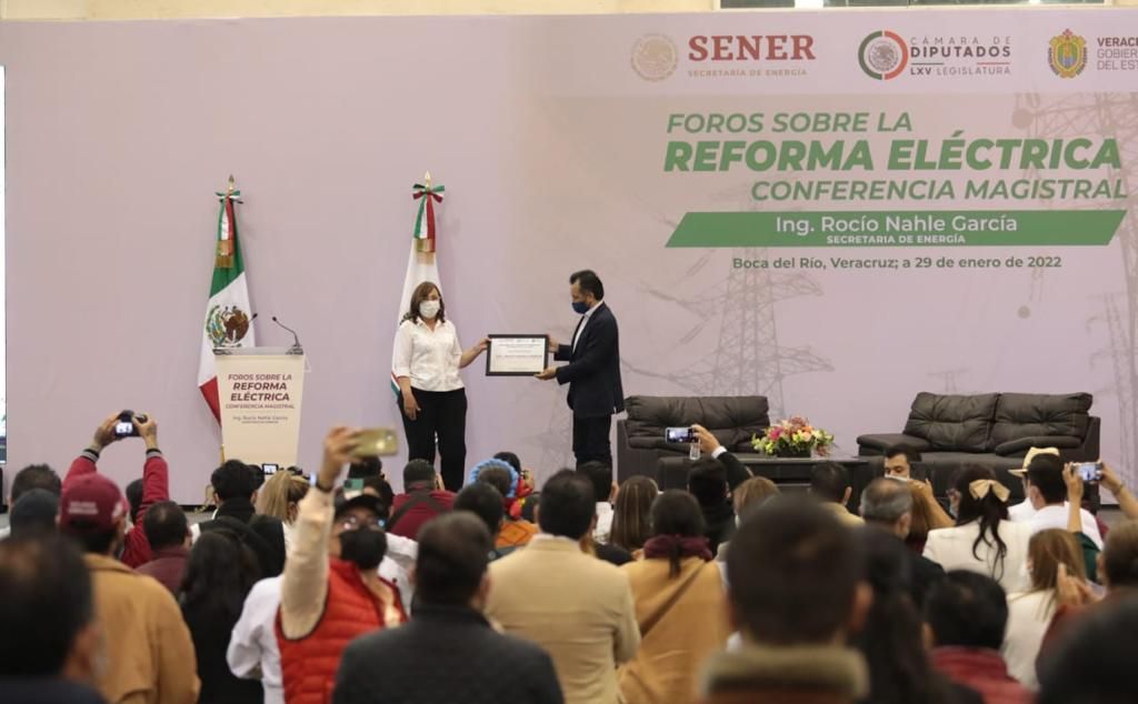 En Veracruz, la Reforma Eléctrica va: gobernador Cuitláhuac García