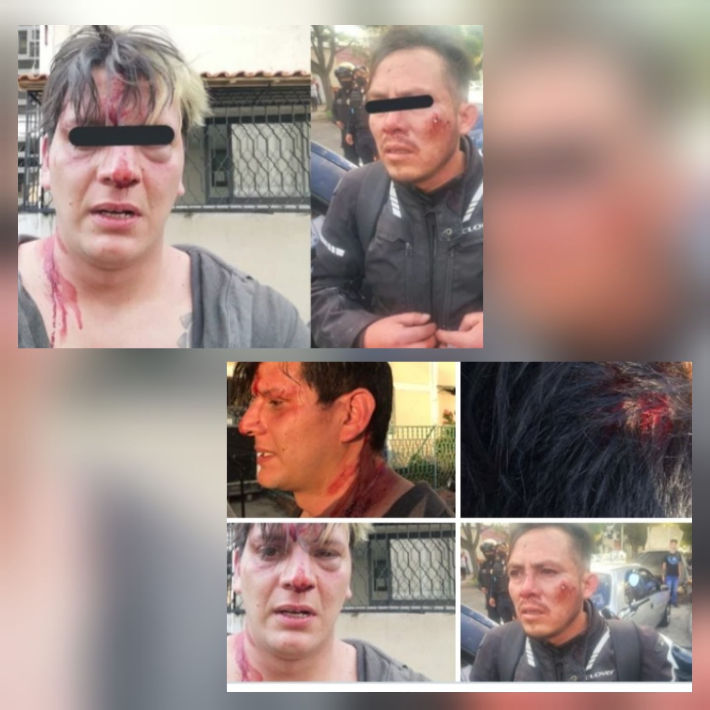 Dos reporteros Graficos son agredidos en Azcapotzalco. 