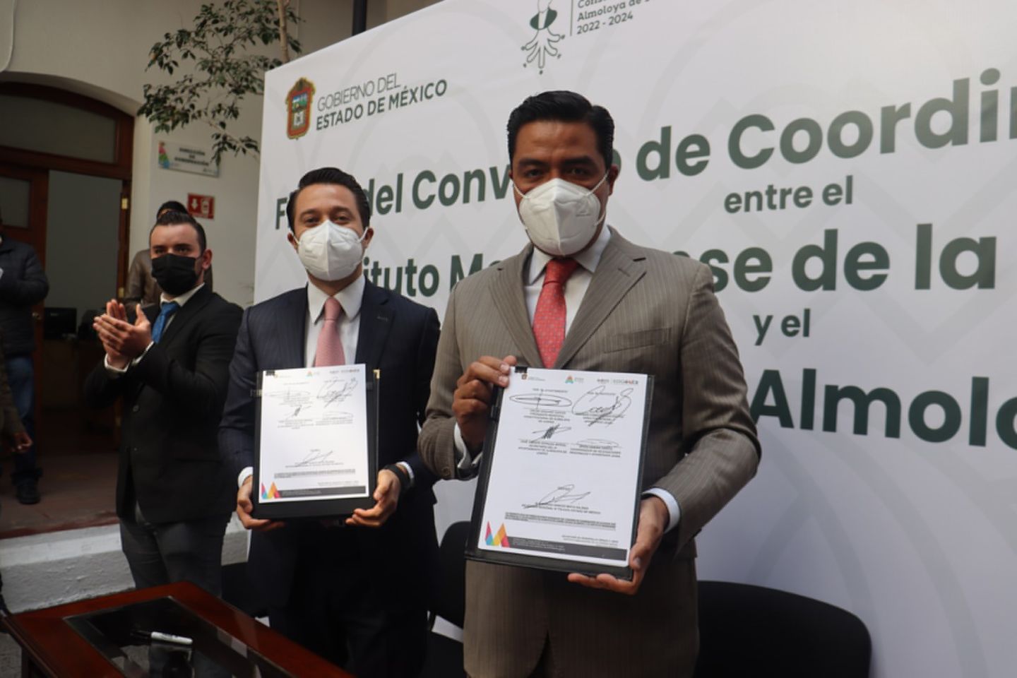 Firma IMEVIS convenios de coordinación de acción con ayuntamientos Méxiquenses 