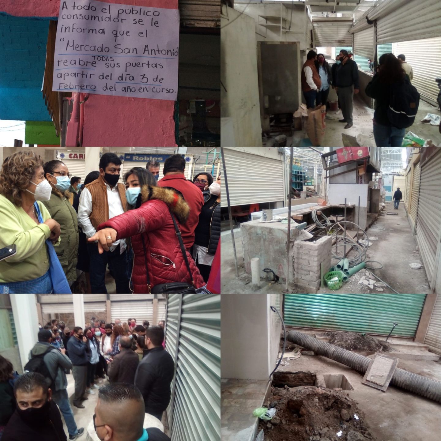 Negligencia, opacidad y tortugismo en la remodelación del principal centro de abasto de Texcoco 