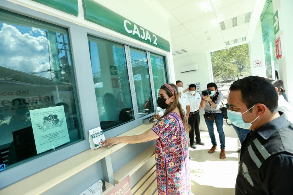 Asiste Evelyn Salgado a la inauguración del primer Banco del Bienestar en Guerrero