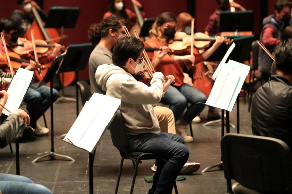 La Orquesta Filarmónica Mexiquense prepara inicio de su temporada 9 en el CCMB 