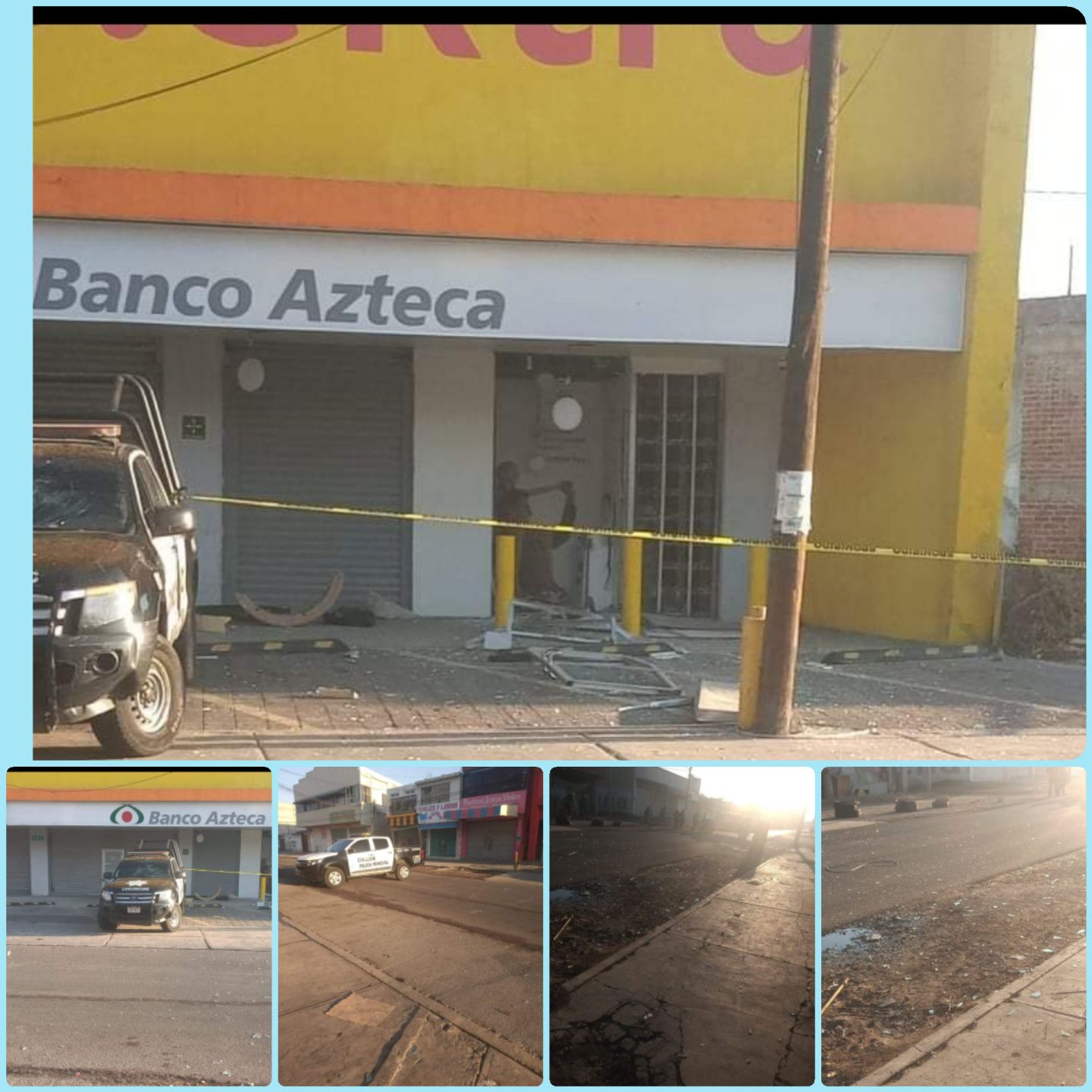 Delincuente intentaron robar cajero automático en Elektra de Chiconcuac.Inseguridad crece en el municipio textilero 