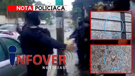 [Video] Policías de Ixtaczoquitlán le disparan a familia y niños.