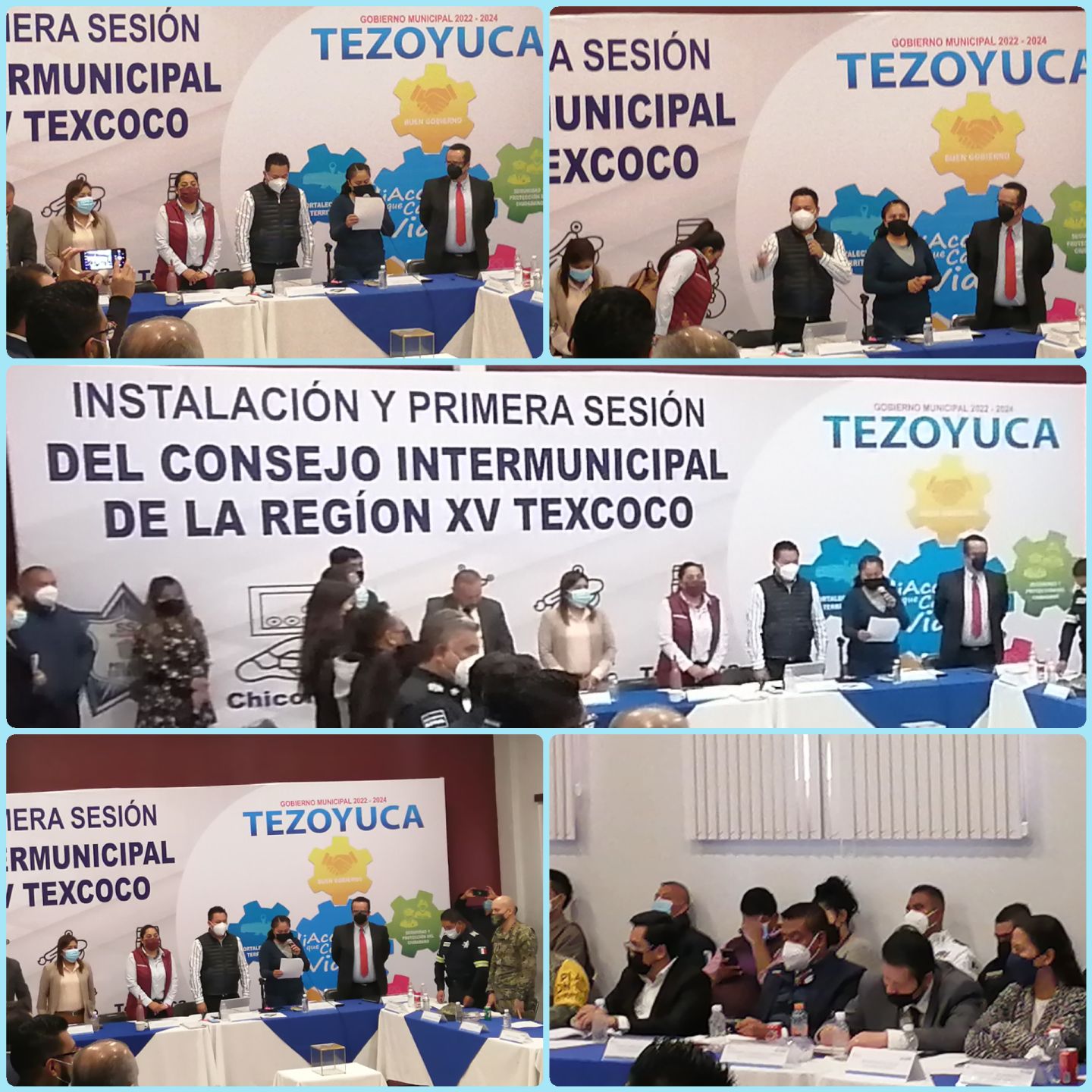 TEZOYUCA ENCABEZA EL CONSEJO INTERMUNICIPAL REGIÓN XV TEXCOCO 