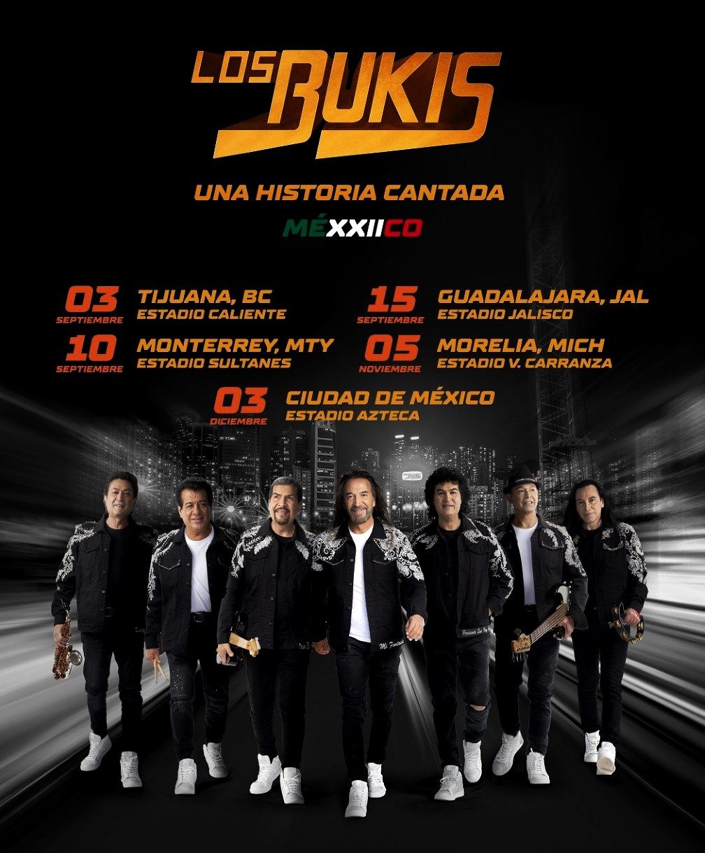 En gira Los Bukis anuncian conciertos en México ’Una historia cantada’