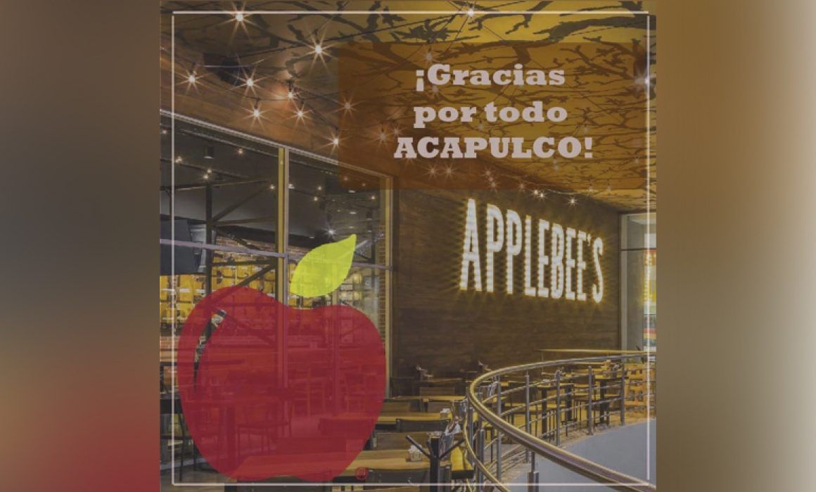 Cierra tras 17 años el restaurante Applebee’s en Acapulco