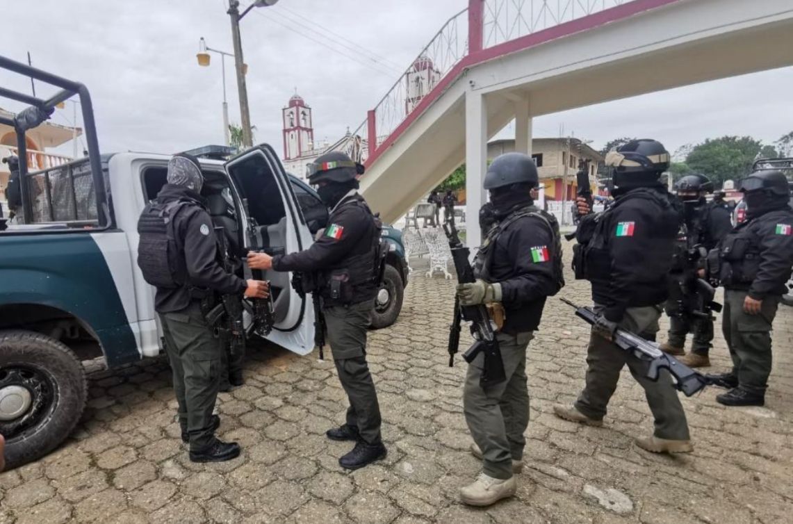Implementa SSP operativo de desarme en San Juan Evangelista