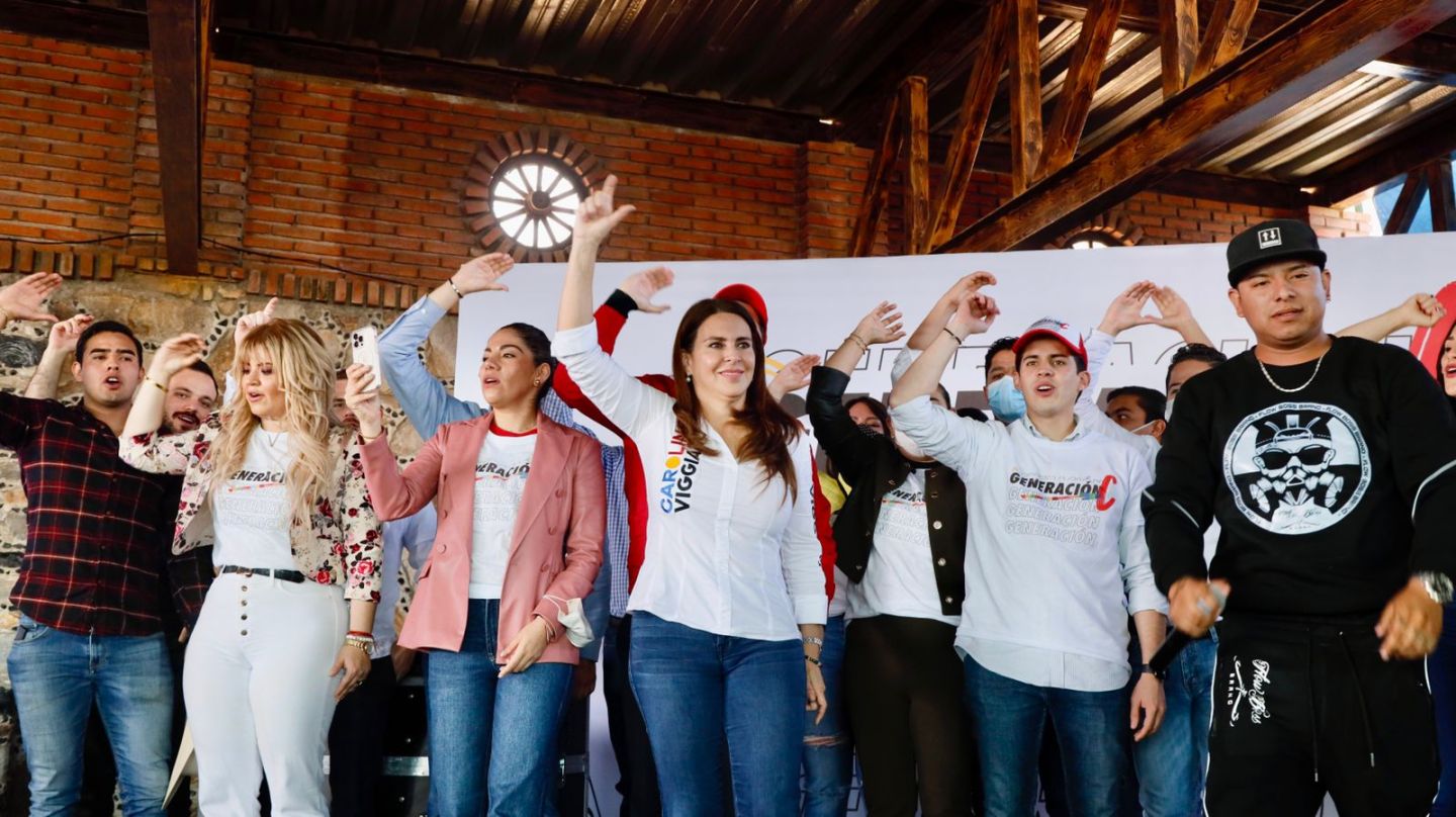 Las y los jóvenes son el eje del desarrollo y contribuyen al crecimiento del estado de Hidalgo: Carolina Viggiano