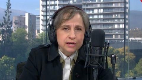 Carmen Aristegui responde a AMLO tras asegurar que está en su contra