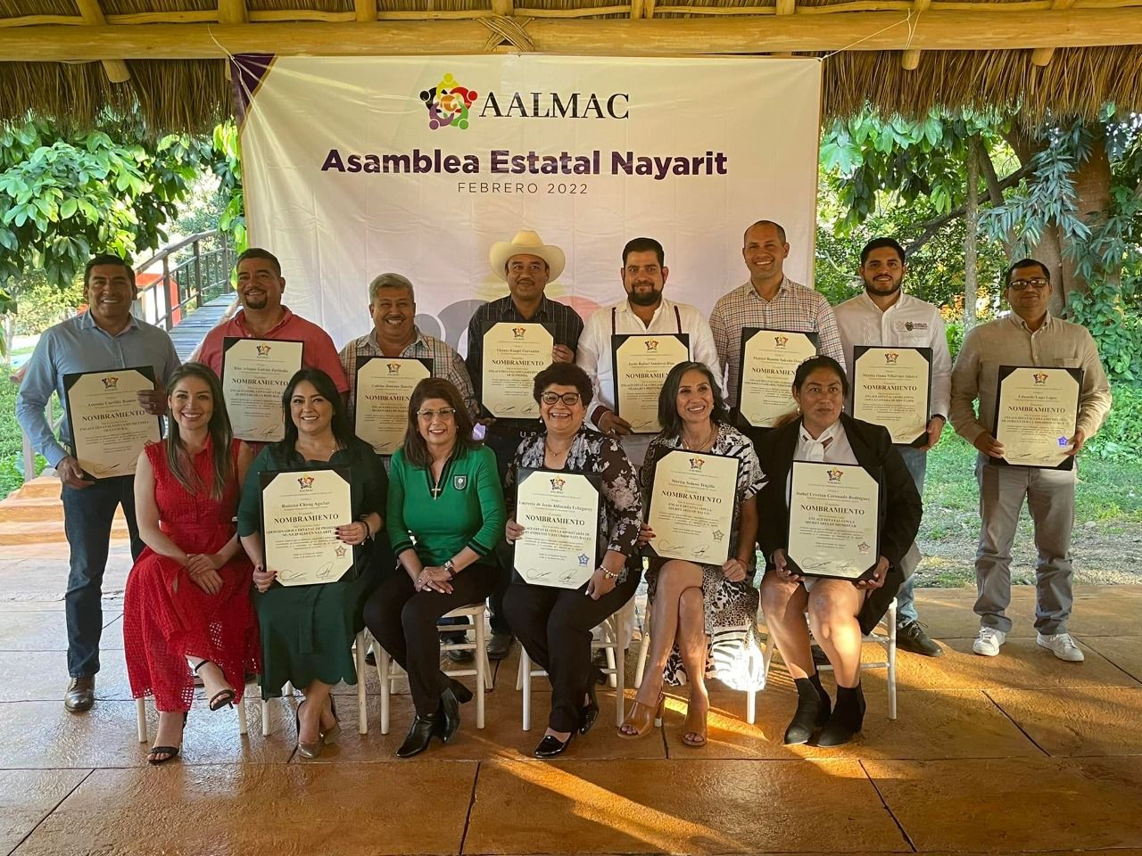 Mariela Gutiérrez Escalante celebro la Asamblea Estatal de Nayarit