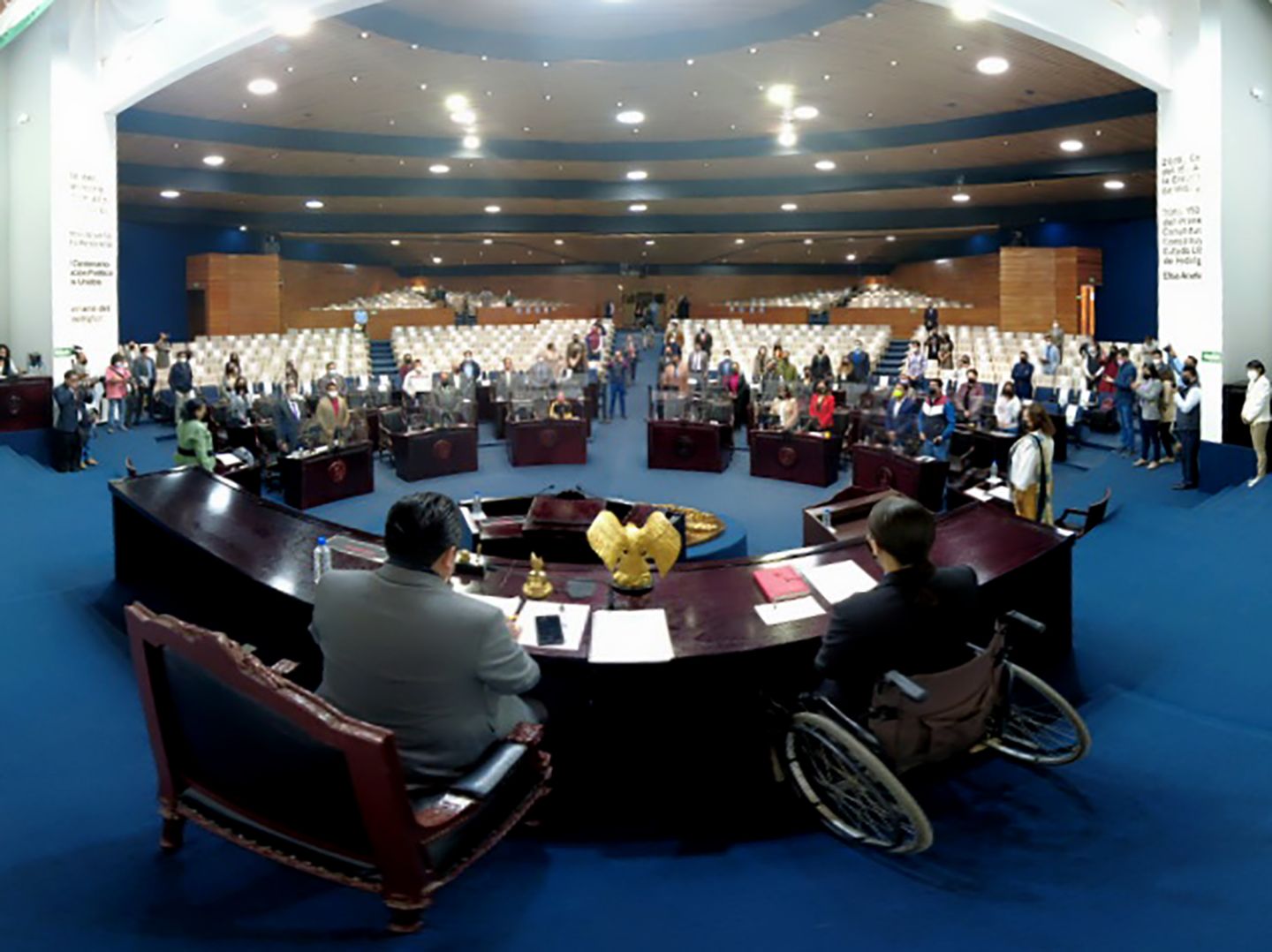 Aperturan Segundo Período de sesiones ordinarias del primer año de ejercicio de la LXV Legislatura de Hidalgo