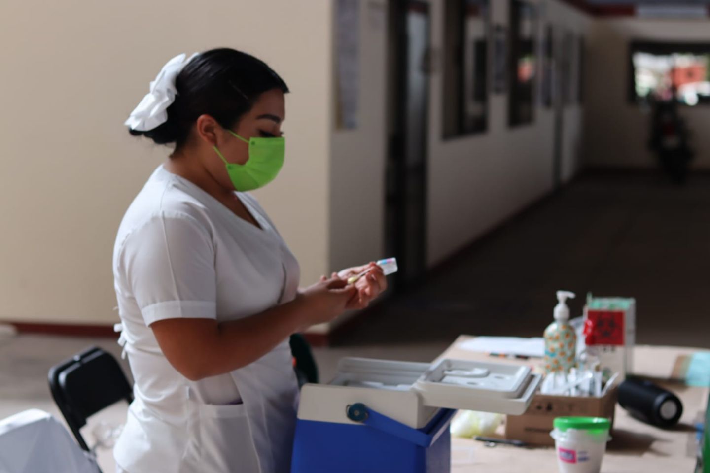 Aplicó IMSS Veracruz Sur más de 200 mil vacunas contra influenza