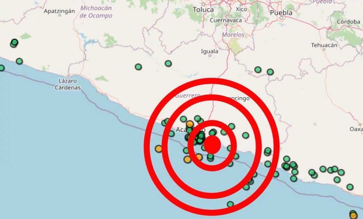 Oficial: Sismo de magnitud 4.7 sacudió a Guerrero