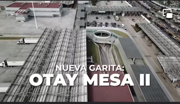 Aduanas México y Defensa Nacional construirán garita y viaducto elevado en frontera de Tijuana  