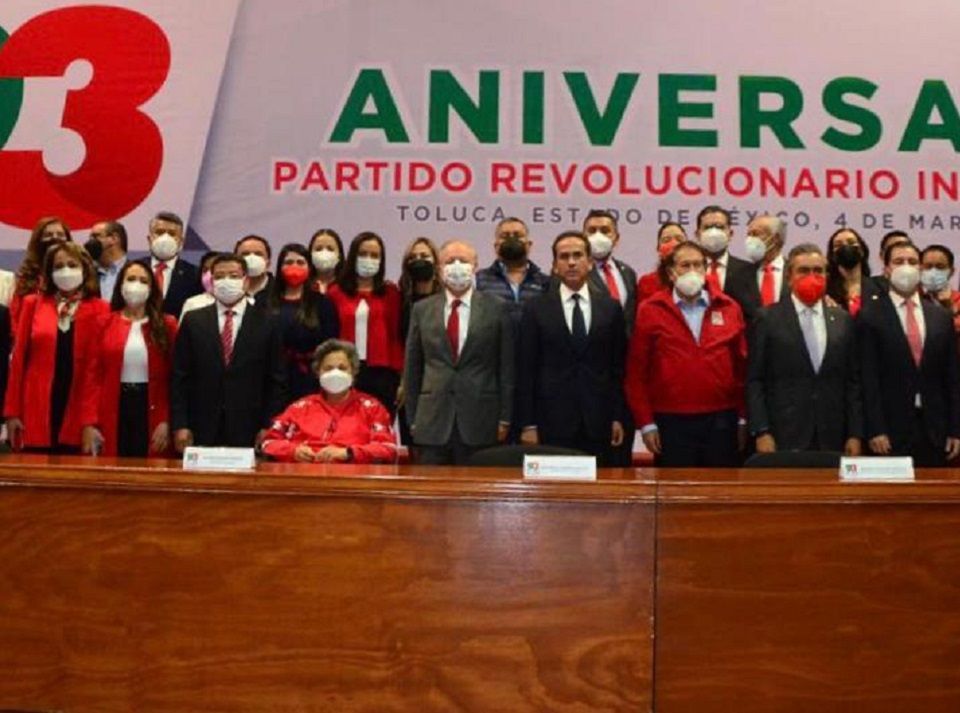 Conmemoró CDE el 93 Aniversario del Partido Revolucionario Institucional