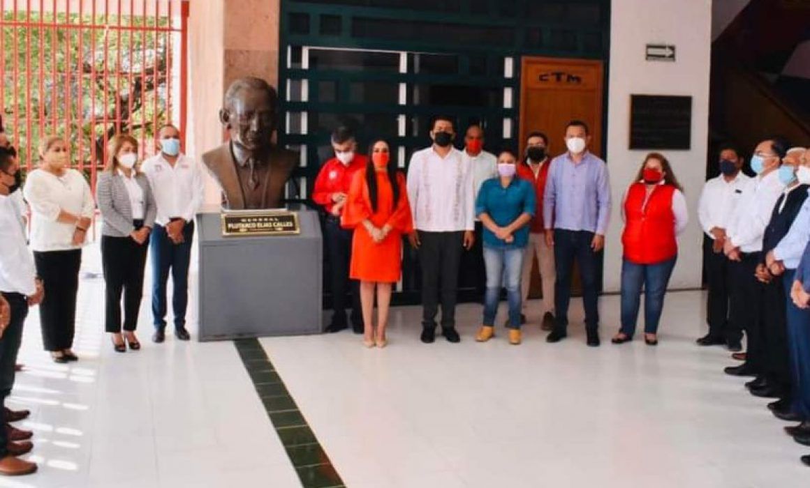 Celebran a puerta cerrada 93 aniversario del PRI en Guerrero 
