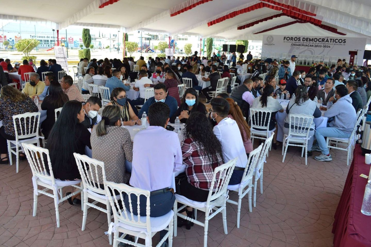 #La seguridad fue el tema del V Foro Democrático en Chimalhuacán