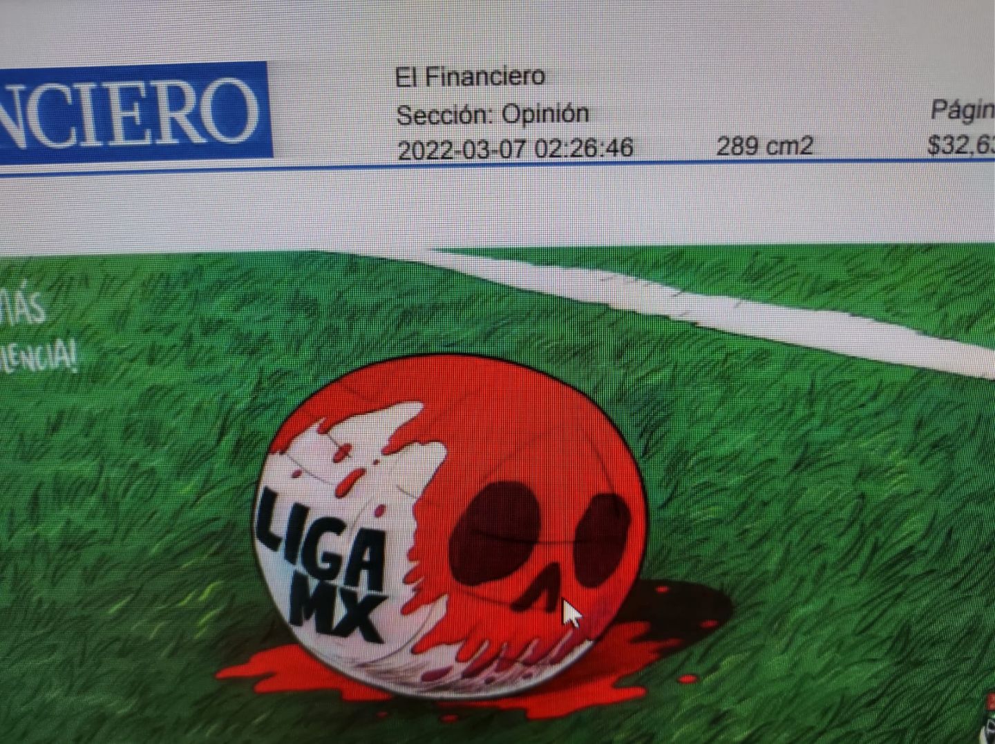 #El cartón de hoy publicado en el Periódico El Financiero