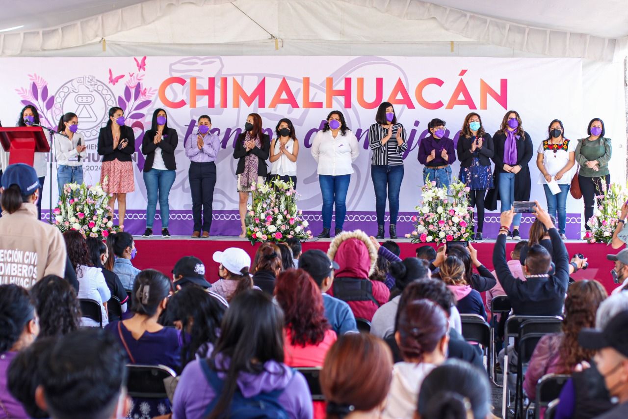 
Chimalhuacan conmemora 8 de marzo con ’Tiempo de Mujeres’ 

