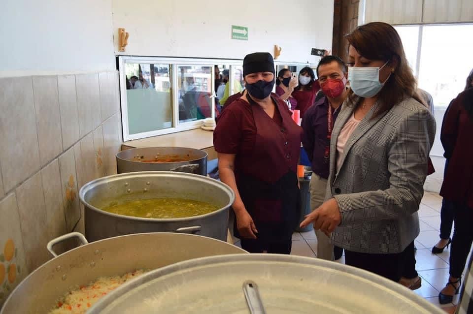 Reabren comedor comunitario en Chimalhuacán 