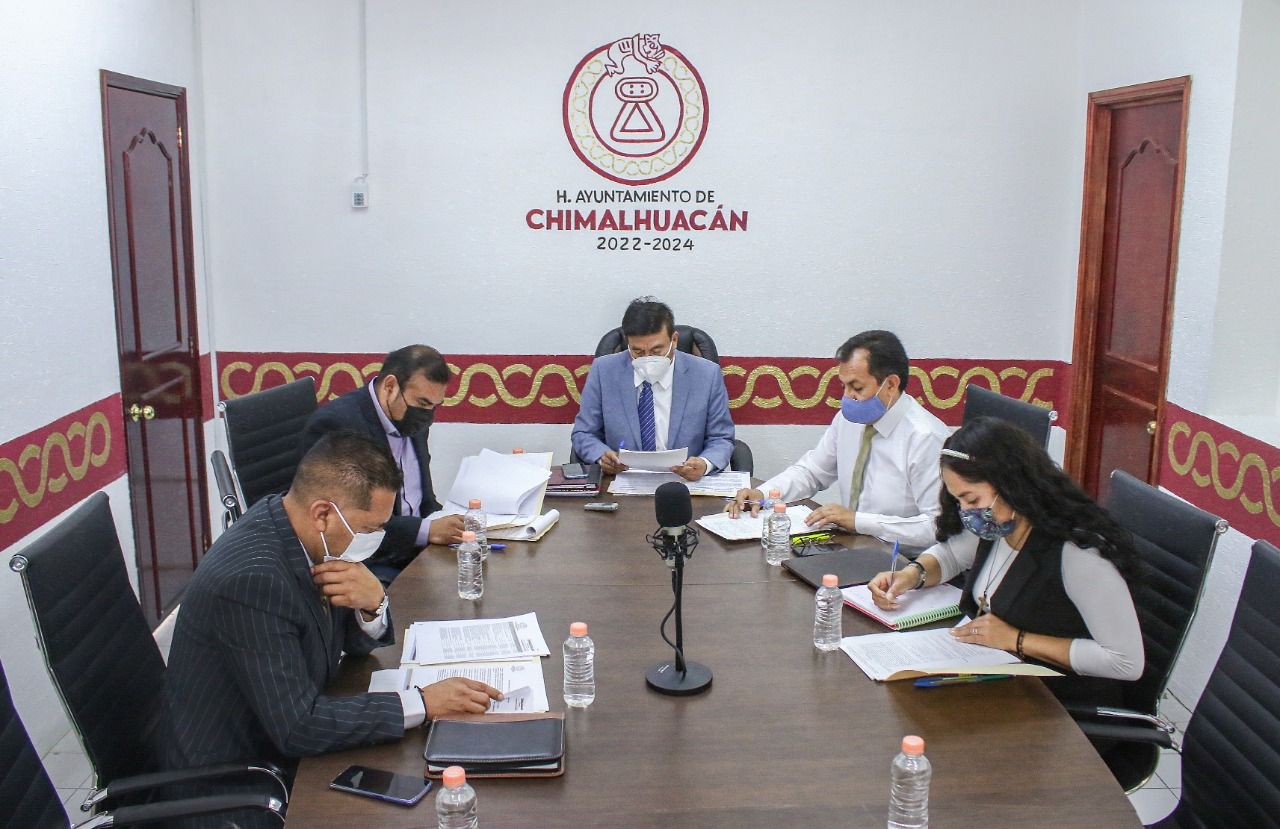 Instalan comité de Bienes Muebles e Inmuebles en Chimalhuacán 