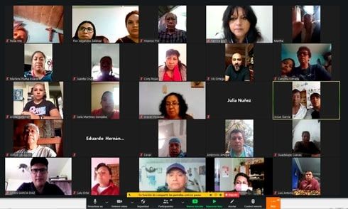 Reciben Artesanas y Artesanos Mexiquenses capacitación a través de la plataforma Zoom