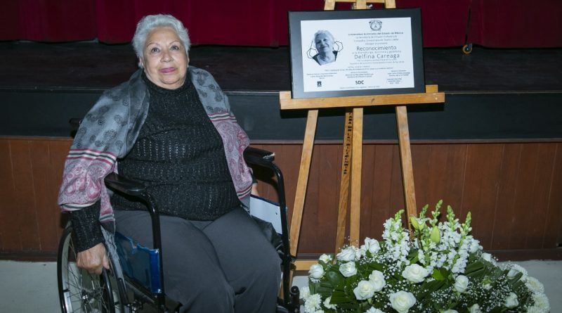 UAEM rindió homenaje a la escritora Delfina Careaga