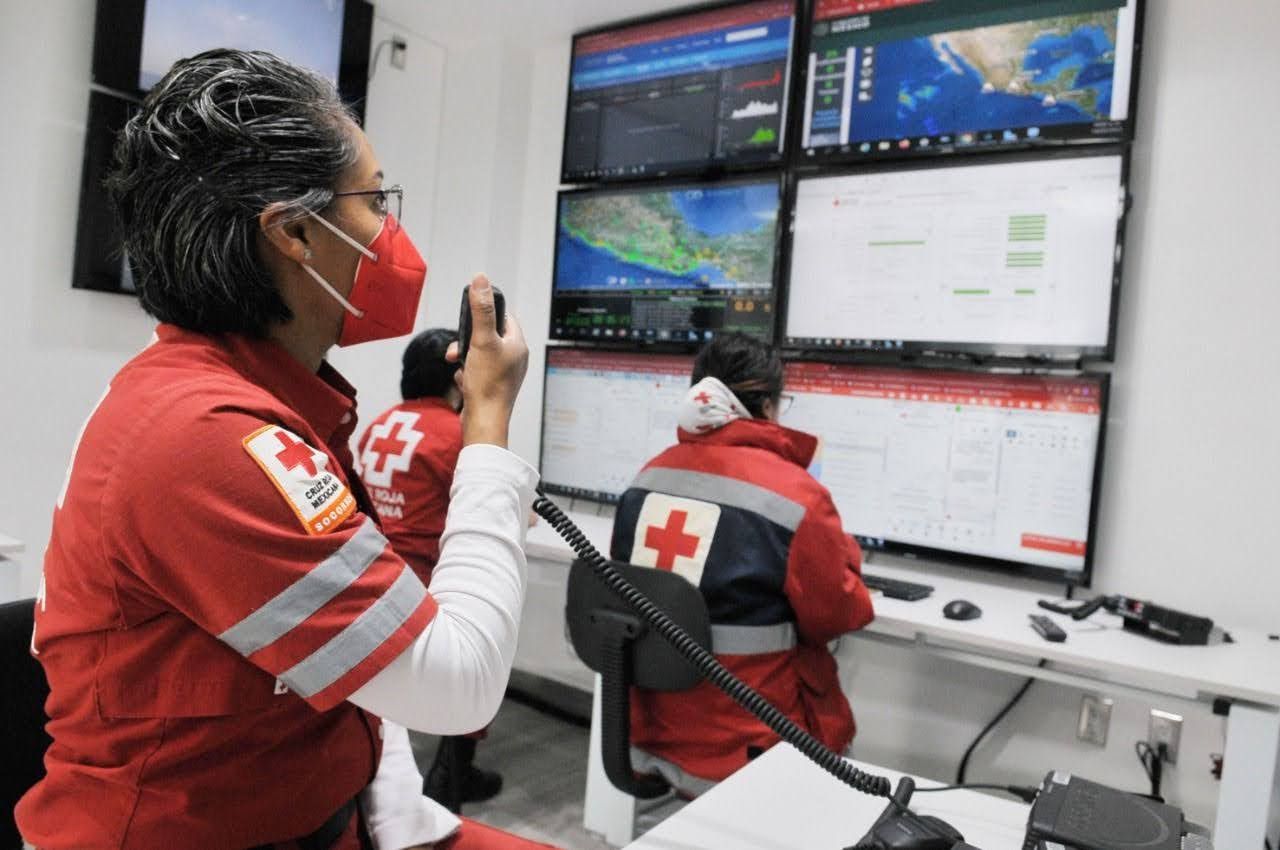 Inicia centro de operación de emergencias de Cruz Roja del Edoméx