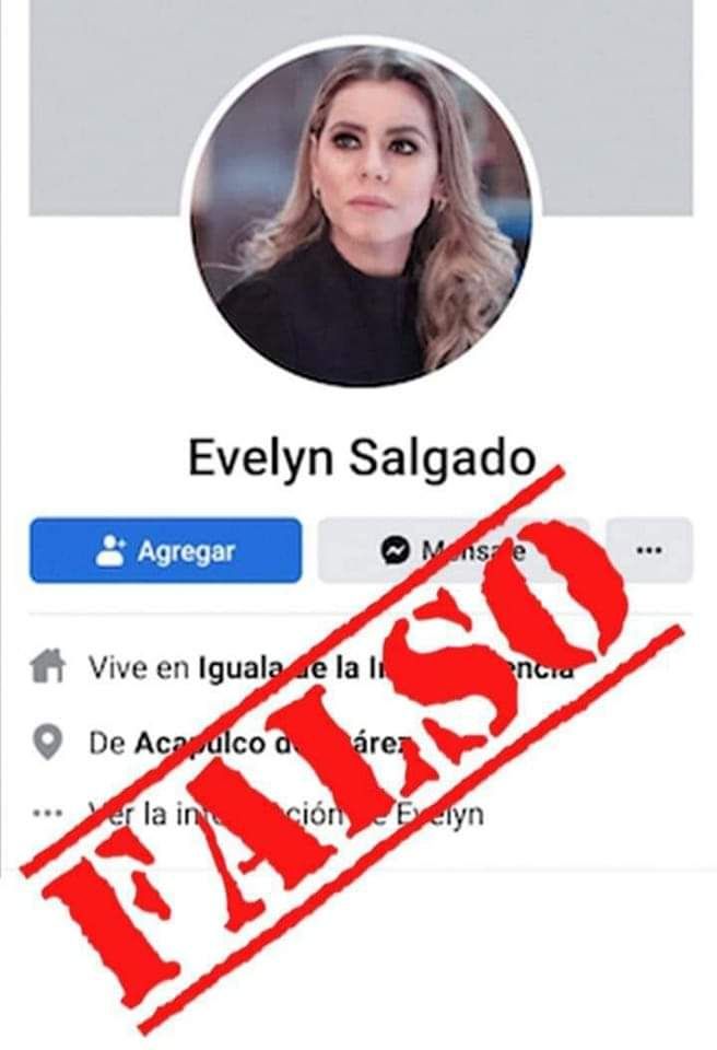 Denuncian cuenta falsa de Facebook de la gobernadora