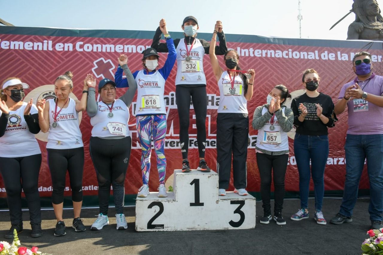 #Un éxito la carrera atlética en Nezahualcóyotl: Mayte Ivonne Chávez García