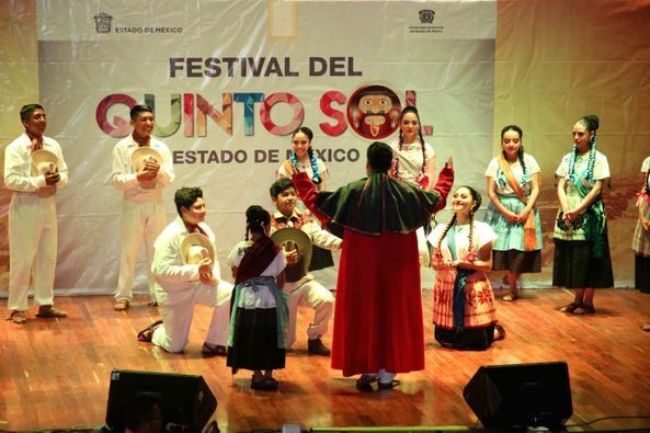 Mexiquenses disfrutan de actividades del Festival del Quinto Sol