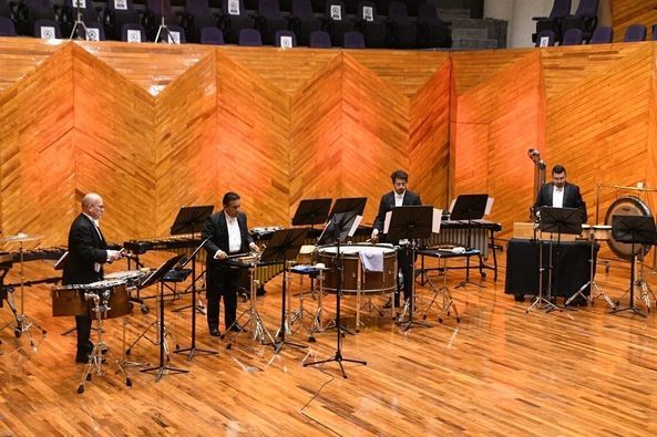 Estrena OSEM obra "CUATRO IMÁGENES" para Cuarteto de Percusiones