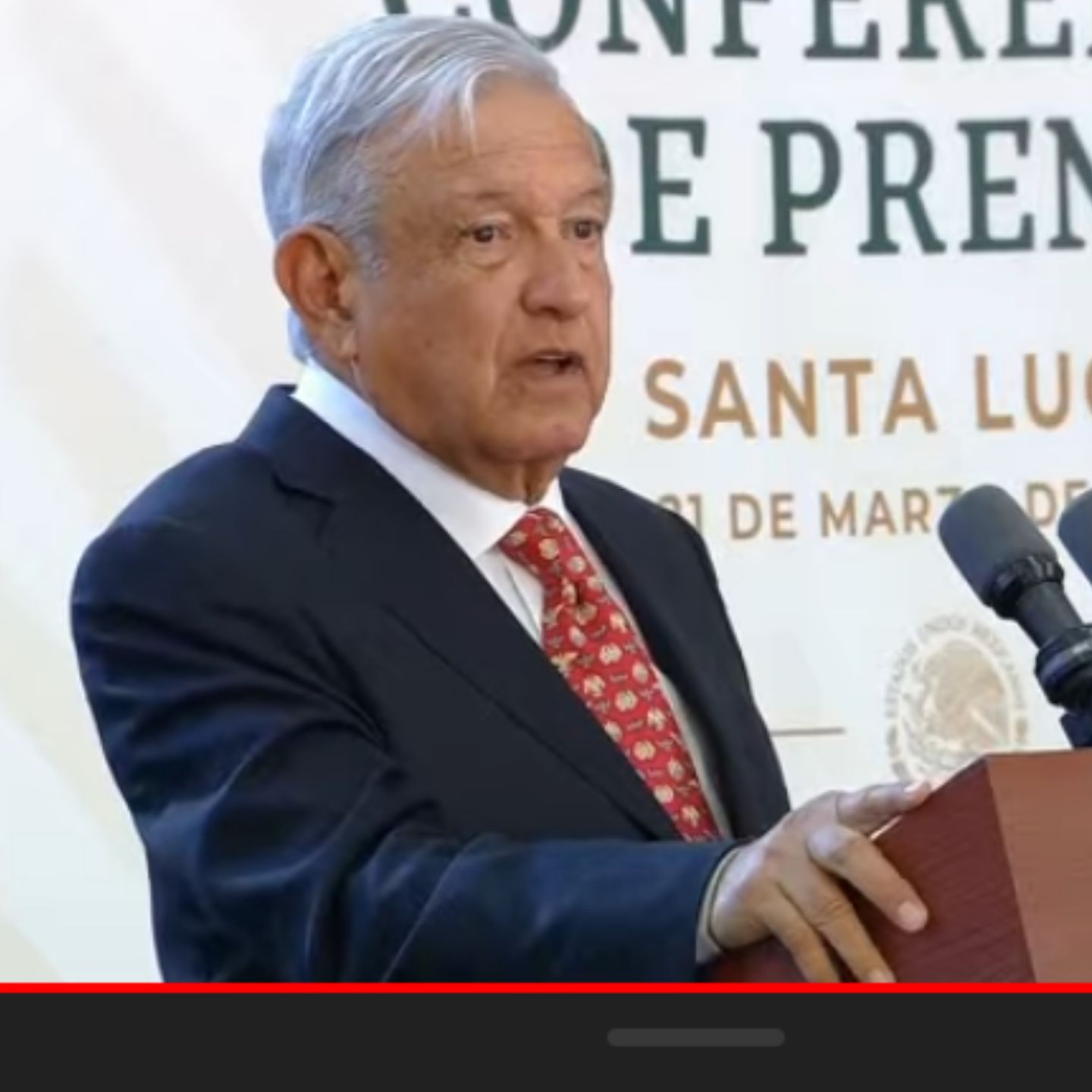 La entrada en operación del AIFA pone a México en la más alta tecnología Aeronáutica: Andrés Manuel López Obrador Presidente de México 