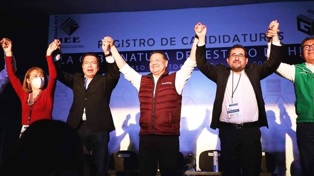 ’Juntos hacemos historia’ registra a Julio Menchaca Salazar como candidato a la gubernatura de Hidalgo 