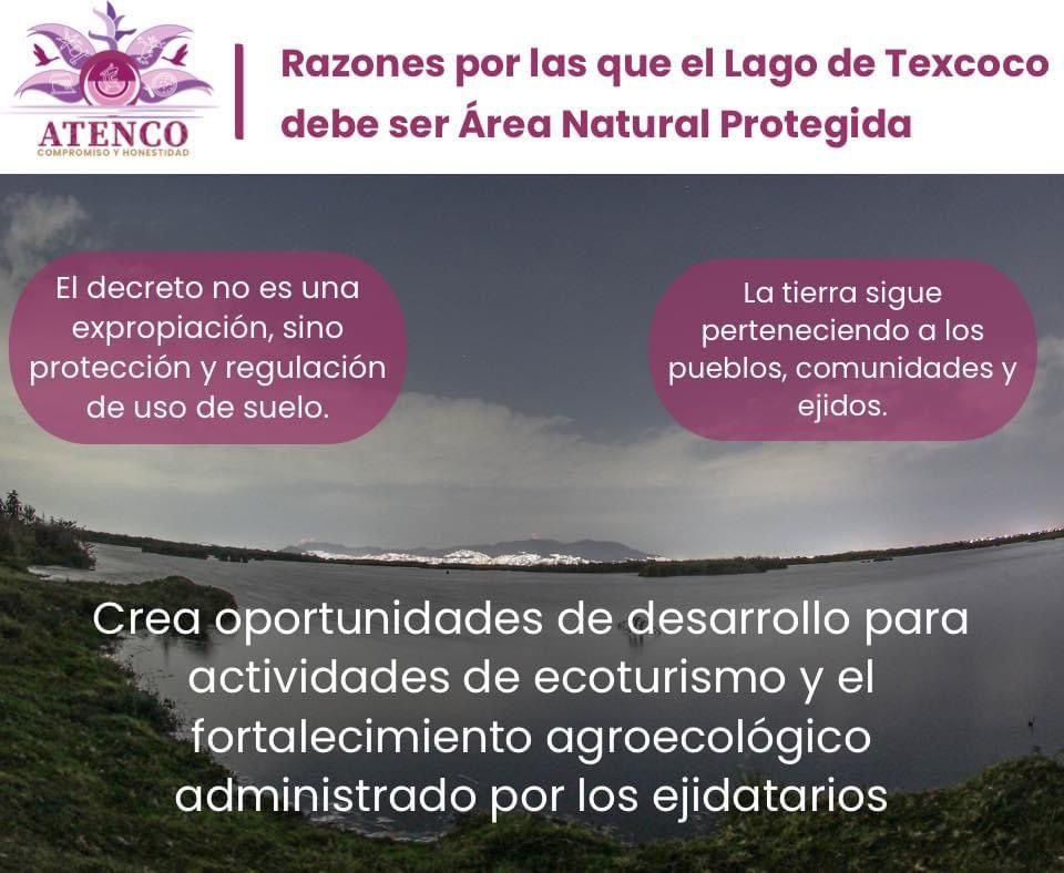 Declaran ’Área Natural Protegida’ al Lago de Texcoco 