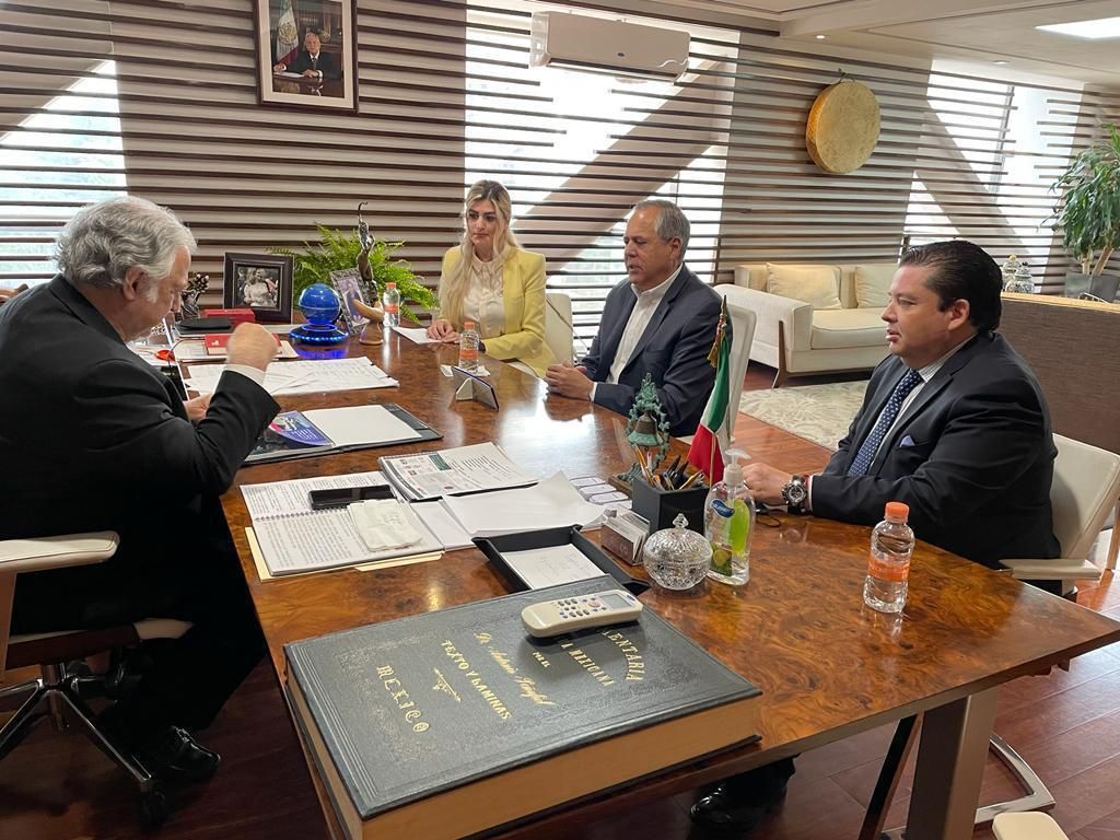 Alcalde de Ahome se reúne con Secretario de Turismo de México