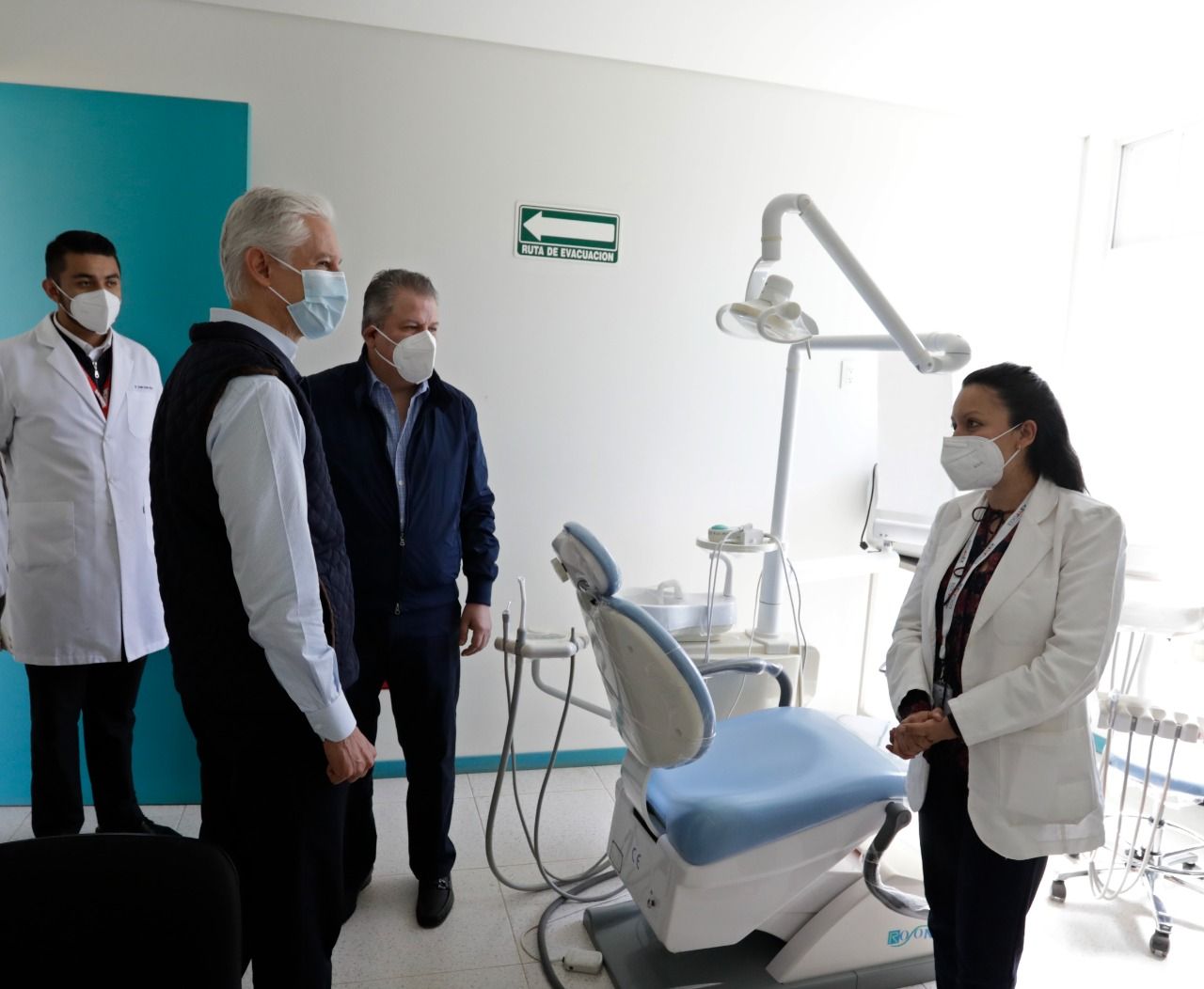 Supervisa Gobernador del Estado de México la rehabilitación del Centro de Salud ’San Martín Coapaxtongo".