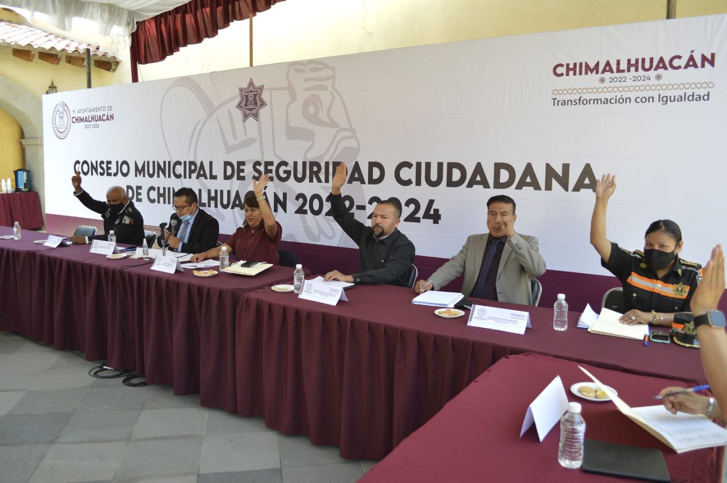#La coordinación en seguridad entre la federación, Estado y municipio rinde resultados en Chimalhuacán