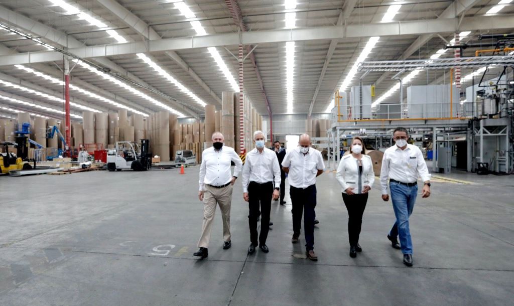 Opera Cartró en el Estado de México planta de cartón corrugado más grande del país