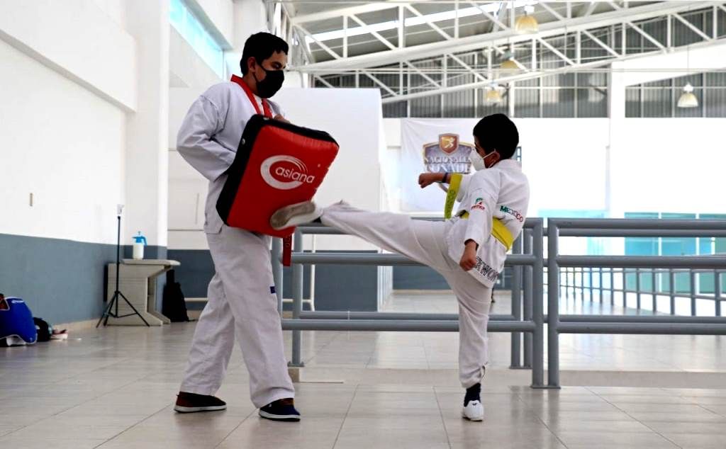Realizan jornada Deportiva-Recreativa de taekwondo